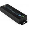 StarTech.com HB30A10AME USB 3.0 rozbočovač (10-portový, Din-Rail, priemyselné použitie, externý napájací zdroj, prepäťová ochrana, ESD, 350 W, 15 kV) StarTech.com HB30A10AME USB 3.0 rozbočovač (10-portový, Din-Rail, priemyselné použitie, externý napájací zdroj, prepäťová ochrana, ESD, 350 W, 15 kV)
