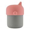 Pura Pura silikónový pohárik s náustkom - Rose,slate 150ml Pura Pura silikónový pohárik s náustkom - Rose,slate 150ml