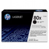 HP originál toner CF280X, HP 80X, black, 6900str., 1050g HP originál toner CF280X, HP 80X, black, 6900str., 1050g