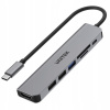 Unitek Hub USB-C 7v1: 3x USB-A, HDMI, SD, PD 100W Unitek Hub USB-C 7v1: 3x USB-A, HDMI, SD, PD 100W