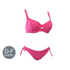 Dámske plavky - podprsenka + nohavičky - Triola 82066 + 96066 Farba: Ružová tm., Veľkosť: 75 D (75) Dámske plavky - podprsenka + nohavičky - Triola 82066 + 96066 Farba: Ružová tm., Veľkosť: 75 D (75)