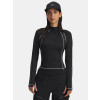 Under Armour Dámske tričko UA ColdGear Textured 1/2 Zip-BLK Čierna SM Under Armour Dámske tričko UA ColdGear Textured 1/2 Zip-BLK Čierna SM