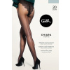 Matné dámske pančuchové nohavice CHIARA - Lycra, 20 DEN. nero 2-S Matné dámske pančuchové nohavice CHIARA - Lycra, 20 DEN. nero 2-S