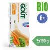 Good Gout Bio Pyré z maslovej tekvice a mrkvy 2 x 190 g Good Gout Bio Pyré z maslovej tekvice a mrkvy 2 x 190 g