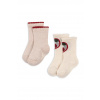 Konges Sløjd ponožky detské CHERRY ROSE 2-pack KS105215.PPY2 béžová 17/18 Konges Sløjd ponožky detské CHERRY ROSE 2-pack KS105215.PPY2 béžová 17/18