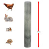 DEMA Voliérové štvorhranné pletivo pozinkované 6,4 mm, 1x10 m, drôt 0,6 mm 31227D DEMA Voliérové štvorhranné pletivo pozinkované 6,4 mm, 1x10 m, drôt 0,6 mm 31227D
