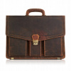 Pánska aktovka kožená vintage taška na rameno a do ruky A4 Paolo Peruzzi Pánska aktovka kožená vintage taška na rameno a do ruky A4 Paolo Peruzzi