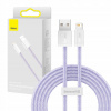 Kábel Baseus USB - Apple Lightning 2 m fialový Kábel Baseus USB - Apple Lightning 2 m fialový