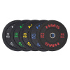 Olympijský bumper kotouč HMS HTBR 25 kg Olympijský bumper kotouč HMS HTBR 25 kg