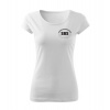 DRAGOWA dámske tričko SBS - SECURITY, biele - L DRAGOWA dámske tričko SBS - SECURITY, biele - L