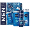 Nivea set men sprchový gél 250ml + šampon 250ml + deodorant 150ml + balzám na pery 5,5ml -Strong pow Nivea set men sprchový gél 250ml + šampon 250ml + deodorant 150ml + balzám na pery 5,5ml -Strong pow