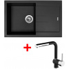 Sinks Amanda 780 Pureblack + Mix 3 P GR Sinks Amanda 780 Pureblack + Mix 3 P GR