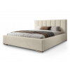 Wilsondo Čalúnená manželská posteľ s úložným priestorom Lois 180x200 - béžová Wilsondo Čalúnená manželská posteľ s úložným priestorom Lois 180x200 - béžová
