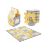 Penová podložka na hranie PUZZLE KINDERKRAFT LUNO yellow Penová podložka na hranie PUZZLE KINDERKRAFT LUNO yellow