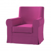 Dekoria Poťah na kreslo Ektorp Jennylund, cyklamenová, Poťah na kreslo Ektorp Jennylund, Etna, 705-23 Dekoria Poťah na kreslo Ektorp Jennylund, cyklamenová, Poťah na kreslo Ektorp Jennylund, Etna, 705-23