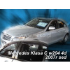 Deflektory na Mercedes Class C W204 Sedan 2007-2014 (predné) Deflektory na Mercedes Class C W204 Sedan 2007-2014 (predné)