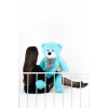 The Bears® Plyšový mědvěd 100 cm - MODRÝ The Bears® Plyšový mědvěd 100 cm - MODRÝ