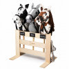 Skippi Padok pre Hobby Horse - stojan pre tri, dva alebo jedného hobby horse Skippi Padok pre Hobby Horse - stojan pre tri, dva alebo jedného hobby horse