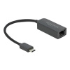 Delock USB adaptér Typ-C Stecker Zu 2.5 Gigabit Lan Kompakt Delock USB adaptér Typ-C Stecker Zu 2.5 Gigabit Lan Kompakt