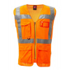 PAYPER EXTRA MESH S00245-P058 / Vesta s vysokou viditeľnosťou - fluorescent orange L PAYPER EXTRA MESH S00245-P058 / Vesta s vysokou viditeľnosťou - fluorescent orange L