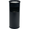 Durable Odolný 3330 01 Podstavný popolník s pieskoviskom METALL okrúhly, 260x620 mm (ØxV), 17 l, čierny Durable Odolný 3330 01 Podstavný popolník s pieskoviskom METALL okrúhly, 260x620 mm (ØxV), 17 l, čierny