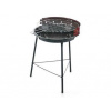 Happy green Gril TRIPOD 32,5cm, výška 43cm, ocel.ohniště, zástěna, rošt Cr Happy green Gril TRIPOD 32,5cm, výška 43cm, ocel.ohniště, zástěna, rošt Cr