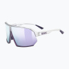 Slnečné okuliare UVEX Sportstyle 237 clear/metallic purple/mirror lavender Slnečné okuliare UVEX Sportstyle 237 clear/metallic purple/mirror lavender