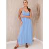 Letné dámske šaty 6418 BABYBLUE dlhé , ZVOĽTE VEĽKOSŤ OBLEČENIA UNI ( S, M , L ) Letné dámske šaty 6418 BABYBLUE dlhé , ZVOĽTE VEĽKOSŤ OBLEČENIA UNI ( S, M , L )