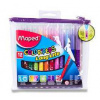 Detské fixky Maped Color´Peps Long Life, puzdro na zips, 12 farieb Detské fixky Maped Color´Peps Long Life, puzdro na zips, 12 farieb