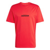 Pánske Tričko s krátkym rukávom ADIDAS M LIN SJ T JE8994 – Červená Pánske Tričko s krátkym rukávom ADIDAS M LIN SJ T JE8994 – Červená