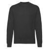 Men's Black Sweatshirt Set-in Sweat Fruit of the Loom šedá 4XL Fruit of the Loom 5904882112576 Men's Black Sweatshirt Set-in Sweat Fruit of the Loom šedá 4XL Fruit of the Loom 5904882112576