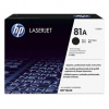HP originál toner CF281A, HP 81A, black, 10500str. HP originál toner CF281A, HP 81A, black, 10500str.