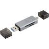 Renkforce RF-PCR-400 externá čítačka pamäťových kariet USB-A, USB-C® microSD, SD space Grau; RF-6179482 Renkforce RF-PCR-400 externá čítačka pamäťových kariet USB-A, USB-C® microSD, SD space Grau; RF-6179482
