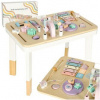 Ikonka Montessori interaktívny stolík Lulilo - pastelovo-fialový Ikonka Montessori interaktívny stolík Lulilo - pastelovo-fialový