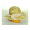 Dámsky klobúk slama strednej krempa Dámsky klobúk slama strednej krempa