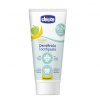 CHICCO Pasta zubná Jablko-banán s fluórom 50ml, 6-24m CHICCO Pasta zubná Jablko-banán s fluórom 50ml, 6-24m