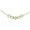 Náhrdelník s čírymi krištáľmi Guess Mamounia JUBN05569JWYGT Náhrdelník s čírymi krištáľmi Guess Mamounia JUBN05569JWYGT