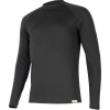 LASTING pánske merino tričko ATAR, čierna Veľkosť: XL LASTING pánske merino tričko ATAR, čierna Veľkosť: XL