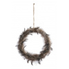 Veniec s perím, prírodný, priemer. 25x3cm (DOPREDAJ)|Ego Dekor Veniec s perím, prírodný, priemer. 25x3cm (DOPREDAJ)|Ego Dekor