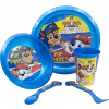 Storline Detský jedálenský set Tlapková patrola 5 ks Storline Detský jedálenský set Tlapková patrola 5 ks
