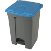 Pedálový/nášľapný zberač odpadkov ,objem 45 l, š x v x h 410 x 600 x 400 mm EUROKRAFTbasic Pedálový/nášľapný zberač odpadkov ,objem 45 l, š x v x h 410 x 600 x 400 mm EUROKRAFTbasic