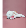 Doudou Plyšový králík s tmavě růžovou bambulkou 80 cm Doudou Plyšový králík s tmavě růžovou bambulkou 80 cm