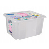 Keeeper Box Prasiatko Peppa 15l transparentný Keeeper Box Prasiatko Peppa 15l transparentný