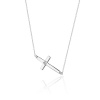 Blink-Blink Celebritka KRÍŽIK z bieleho zlata s diamantom 0,005 ct 5192BDB Blink-Blink Celebritka KRÍŽIK z bieleho zlata s diamantom 0,005 ct 5192BDB
