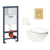 Siko Závěsný WC set do lehkých stěn / předstěnová montáž SAT Infinitio GRSIN11SCGN0 Siko Závěsný WC set do lehkých stěn / předstěnová montáž SAT Infinitio GRSIN11SCGN0