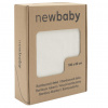 NEW BABY Bambusová pletená deka New Baby 100 x 80 cm Cream