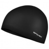 SUMMER CUP Silikónová plavecká čiapka, čierna SPOKEY SUMMER CUP Silikónová plavecká čiapka, čierna SPOKEY