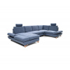 Rozkladacia rohová čalúnená sedačka AVESTA modrá s úložným priestorom do U LK0014 + záruka 3 roky zadarmo + záruka 3 roky zadarmo Rozkladacia rohová čalúnená sedačka AVESTA modrá s úložným priestorom do U LK0014 + záruka 3 roky zadarmo + záruka 3 roky zadarmo