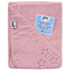 XKKO Organic BIO bavlněná froté osuška s kapucí 90 × 90 Baby Pink Stars XKKO Organic BIO bavlněná froté osuška s kapucí 90 × 90 Baby Pink Stars