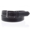 Pánsky kožený opasok jeansový čierny - PB Sadoc 115 čierna Pánsky kožený opasok jeansový čierny - PB Sadoc 115 čierna